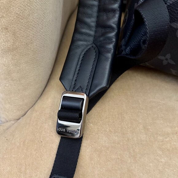 Auth. LOUIS VUITTON Discovery PM Monogram Eclipse Coated Canvas FL2109 Backpack - Picture 6 of 11